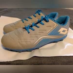 Umbro Kids Roma 700 Soccer Cleats - Gray & Blue